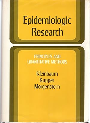 Bild des Verkufers fr Epidemiologic Research: Principles and Quantitative Methods zum Verkauf von Dorley House Books, Inc.