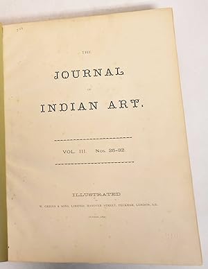 The Journal of Indian Art, Vol. 3, Nos. 25-32