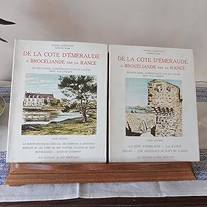 DE LA COTE D'EMERAUDE A Brocéliande par la RANCE en Deux Tomes, Indépendants L'Un De L'Autre illu...