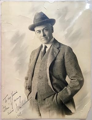 1939 photograph portrait of Ivan Allen, of Atlanta Georgia, inscribed and signed