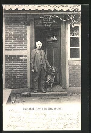 Immagine del venditore per Ansichtskarte Radbruch, Heiler Schfer Ast mit Hund venduto da Bartko-Reher