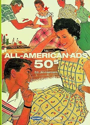 Imagen del vendedor de All American Ads 50S a la venta por Epilonian Books