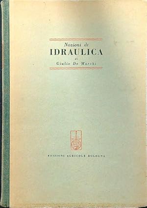 Imagen del vendedor de Nozioni di idraulica a la venta por Librodifaccia