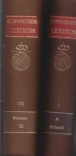 Bild des Verkufers fr SCHWEIZER LEXIKON in sieben Bnden / SWISS LEXICON in seven volumes zum Verkauf von ART...on paper - 20th Century Art Books