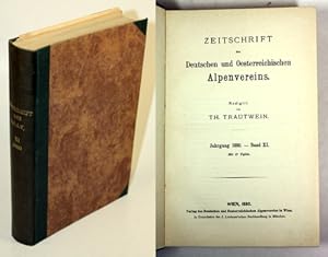 Zeitschrift des Deutschen und Oesterreichischen Alpenvereins. Jahrgang 1880. - Band XI.