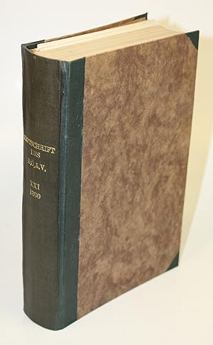 Seller image for Zeitschrift des deutschen und sterreichischen Alpenvereins. Jahrgang 1890. Band XXI. for sale by Antiquariat Gallus / Dr. P. Adelsberger