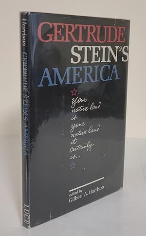 Seller image for Gertrude Stein's America for sale by Waysidebooks