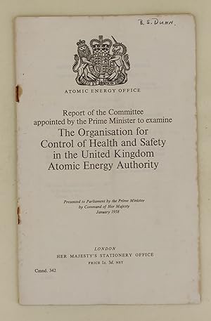 Report of the Committee appointed by the Prime Minister to examine The Organsiation for Control o...