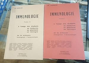 Immunologie médicale à l'usage des étudiants en médecine en pharmacie en biologie Tome I & II
