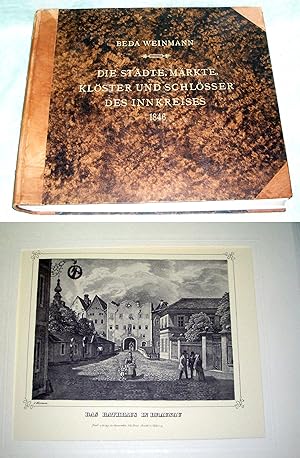 Die Städte, Märkte, Klöster und Schlösser des Innkreises. 37 lithograph. Ansichten aus d. Jahr 1846.
