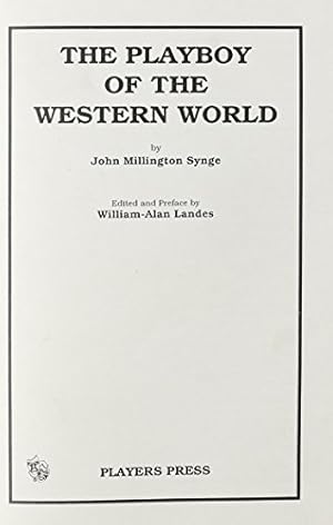 Imagen del vendedor de The Playboy of the Western World [Soft Cover ] a la venta por booksXpress