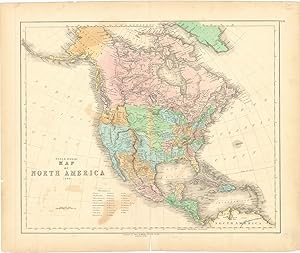 Gall & Inglis' Map of North America.