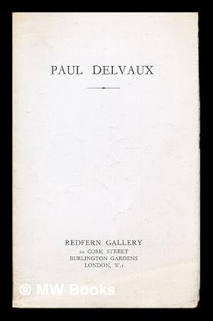 Imagen del vendedor de Paul Delvaux a la venta por MW Books Ltd.