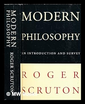 Seller image for Modern philosophy : a survey for sale by MW Books Ltd.