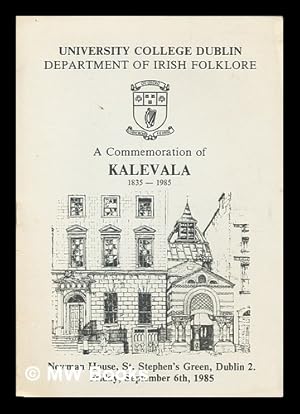 Seller image for A Commemoration of Kalevala: 1835-1985 for sale by MW Books Ltd.