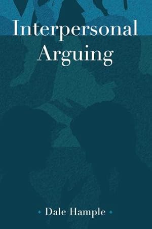 Seller image for Interpersonal Arguing by Hample, Dale [Paperback ] for sale by booksXpress