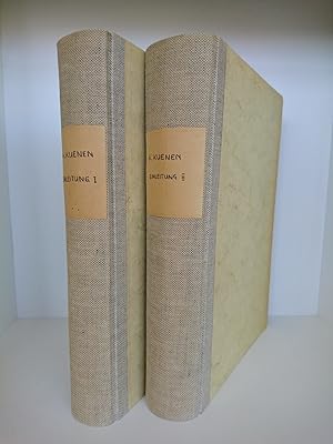 Imagen del vendedor de Historisch-kritische Einleitung in die Bcher des alten Testaments hinsichtlich ihrer Entstehung und Sammlung. a la venta por Antiquariat Bcherwurm