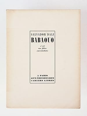 Imagen del vendedor de Babaouo c'est un film surraliste a la venta por Librairie-Galerie Emmanuel Hutin