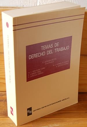 Imagen del vendedor de TEMAS DE DERECHO DEL TRABAJO a la venta por EL RINCN ESCRITO