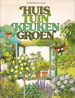 Huis tuin keuken groen