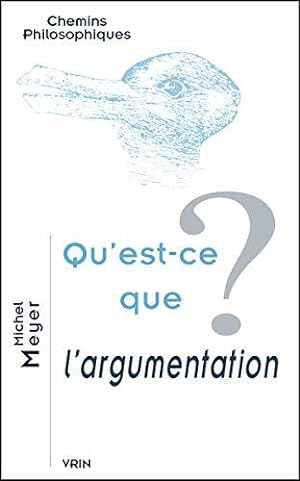 Bild des Verkufers fr Qu'est-ce que l'argumentation ? zum Verkauf von JLG_livres anciens et modernes