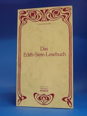 Das Edith- Stein- Lesebuch. -