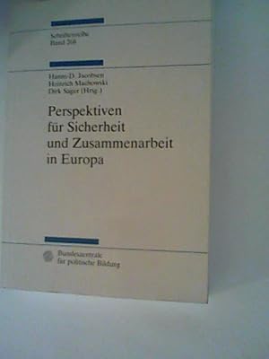 Bild des Verkufers fr Perspektiven fr Sicherheit und Zusammenarbeit in Europa. zum Verkauf von ANTIQUARIAT FRDEBUCH Inh.Michael Simon