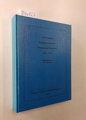 Bild des Verkufers fr Die Chroniken der Brgermeistereien Dremmen und Oberbruch 1823 -1937 zum Verkauf von Versand-Antiquariat Konrad von Agris e.K.