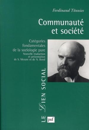 Imagen del vendedor de Communaut et socit a la venta por Chapitre.com : livres et presse ancienne