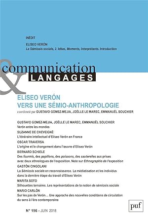 signes, objets et pratiques (édition 2018)