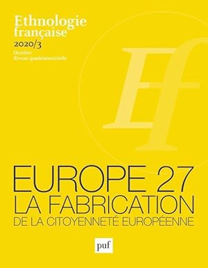 Revue d'ethnologie française n.3 (édition 2020)