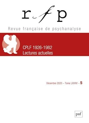 Revue française de psychanalyse n.5 (édition 2020)