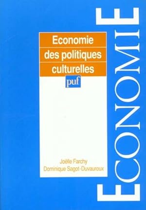 Economie des politiques culturelles