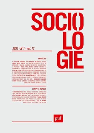 REVUE SOCIOLOGIE N.12 (édition 2021)