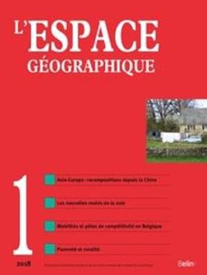 L'ESPACE GEOGRAPHIQUE N.47 (édition 2018)