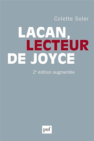 Imagen del vendedor de Lacan, lecteur de Joyce (2e dition) a la venta por Chapitre.com : livres et presse ancienne
