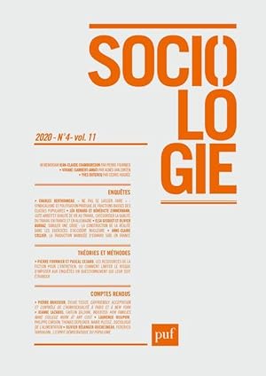 REVUE SOCIOLOGIE N.2020/4