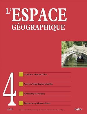 L'ESPACE GEOGRAPHIQUE N.2017/4