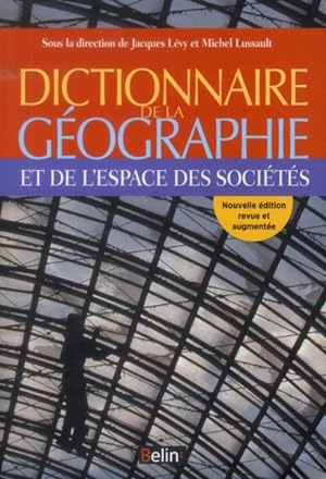 dictionnaire de la géographie et de l'espace des sociétés