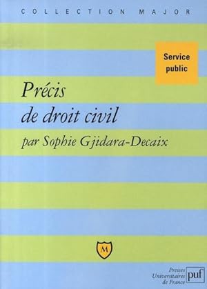 PRECIS DE DROIT CIVIL