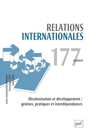 RELATIONS INTERNATIONALES N.177 (édition 2019)