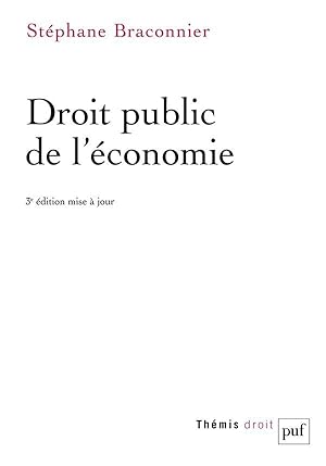 droit public de l'économie (3e édition)