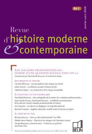 REVUE D'HISTOIRE MODERNE ET CONTEMPORAINE N.56-1 ; janvier-mars 2009