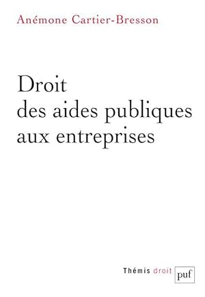 droit des aides publiques aux entreprises