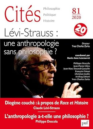 Lévi-Strauss : une anthropologie sans philosophie ? (édition 2020)