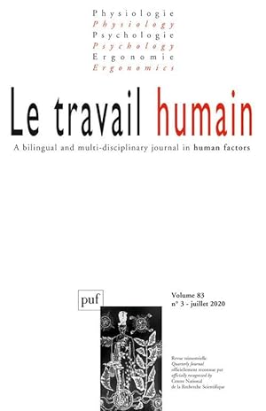 le travail humain 2020-3, vol. 83, n.3