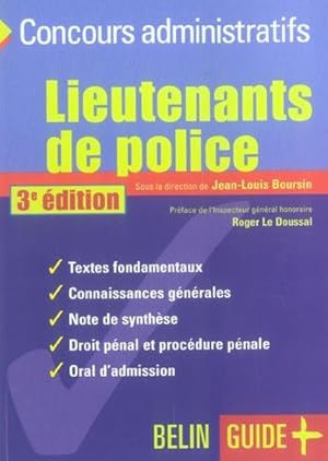 Lieutenants de police