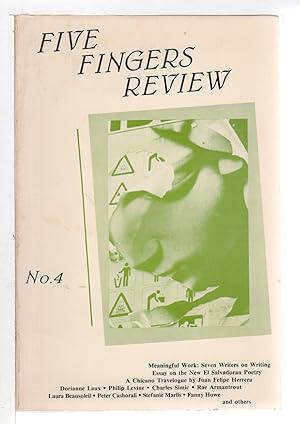 Seller image for FIVE FINGERS REVIEW: No. 4, 1986. for sale by Bookfever, IOBA  (Volk & Iiams)