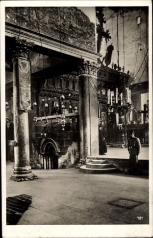 Bild des Verkufers fr Ansichtskarte / Postkarte Bethlehem Palstina, Geburtskirche zum Verkauf von akpool GmbH