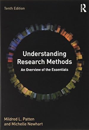 Seller image for Understanding Research Methods: An Overview of the Essentials [Soft Cover ] for sale by booksXpress